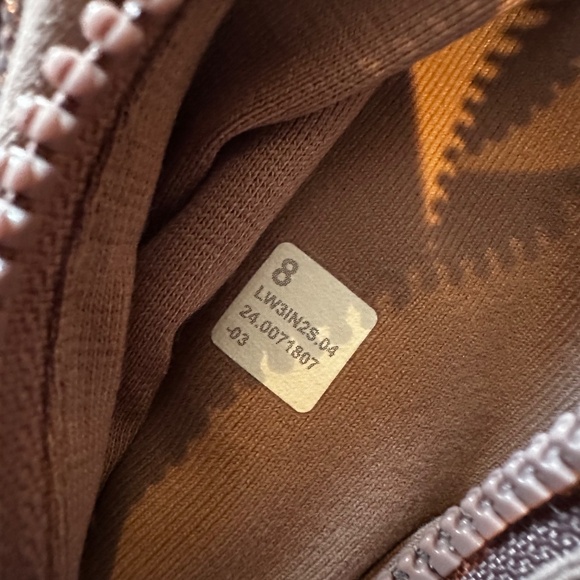 Lululemon Luon Twilight Rose Cropped Define NWT - Picture 7 of 7